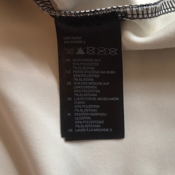 Colorful H&M Peplum Top - Picture 5 of 5